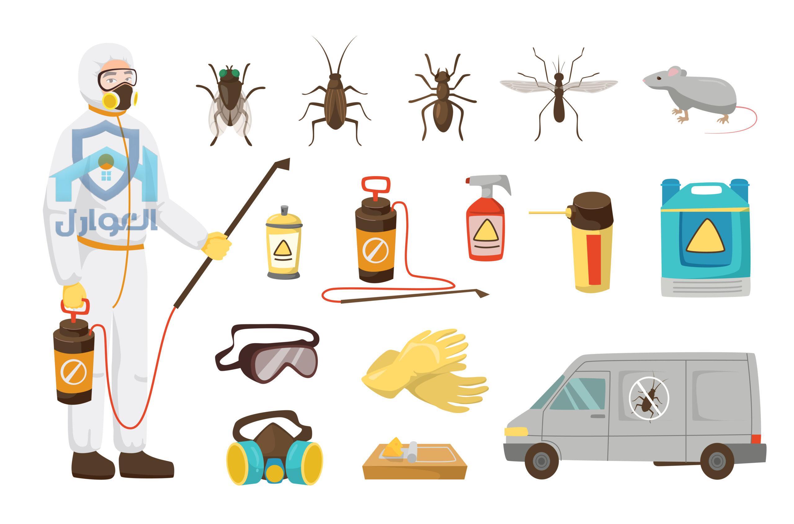 مكافحة الحشرات بالرياض
